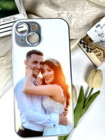 Bedste gave: Personligt telefoncover med dine fotos, høj kvalitet.