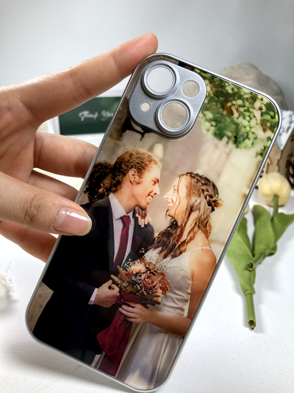 Bedste gave: Personligt telefoncover med dine fotos, høj kvalitet.