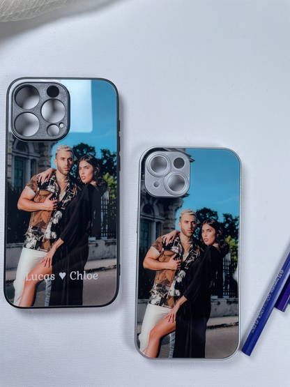 Bedste gave: Personligt telefoncover med dine fotos, høj kvalitet.