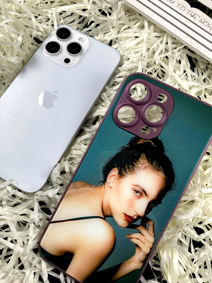 Bedste gave: Personligt telefoncover med dine fotos, høj kvalitet.